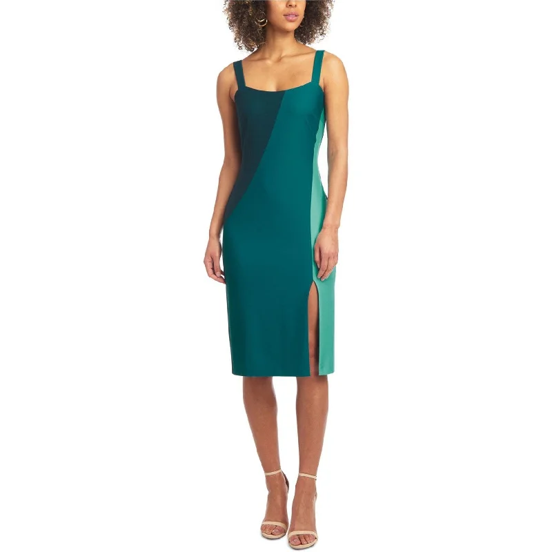 Floral DressRachel Roy Womens Colorblock Bodycon Dress, Green, Small