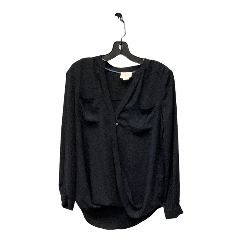 women's tops with bell sleevesTop Long Sleeve By Maeve In Black, Size: 0