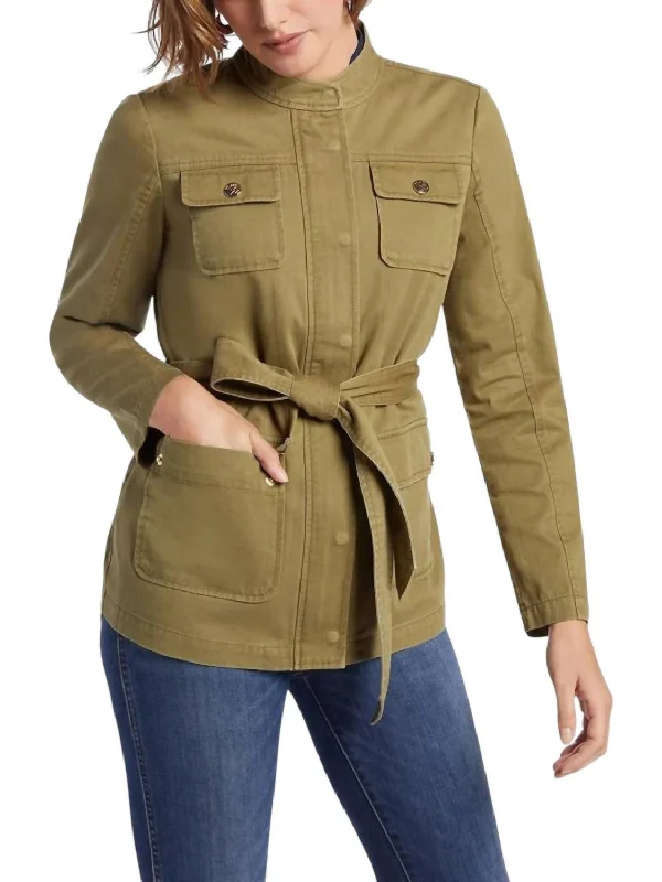 women's coats for layeringField Jacket In Green