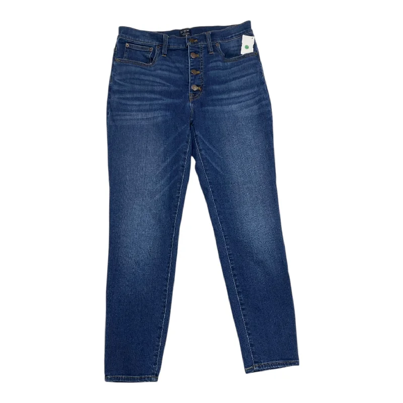 women's blue denim jeansJeans Skinny By J. Crew In Blue Denim, Size: 10