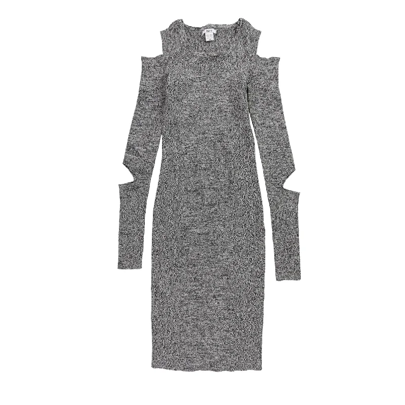 Solid Color DressBar Iii Womens Cutout Sweater Bodycon Dress