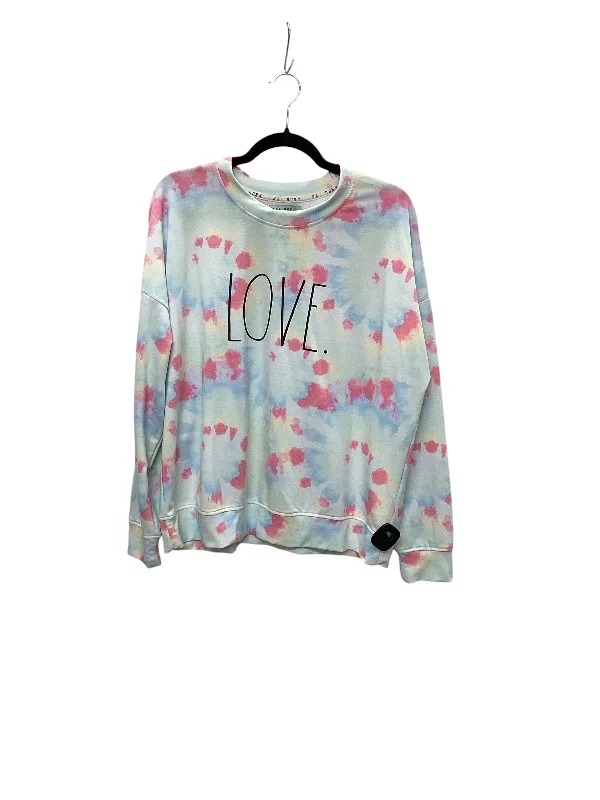 women's tops for those who want to stay cool and chic during warmer weatherTop Long Sleeve By Clothes Mentor In Tie Dye Print, Size: L