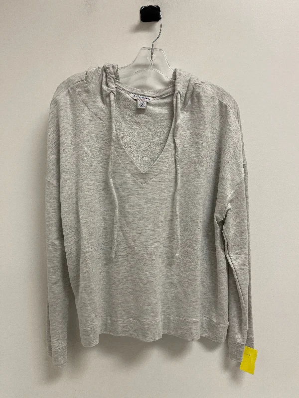 women's stylish topsTop Long Sleeve By Tommy Bahama In Grey, Size: L