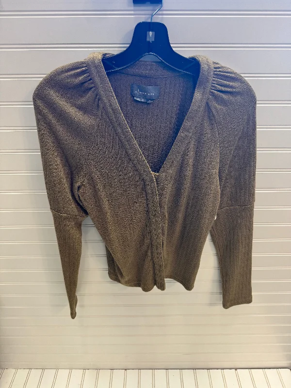 women's tops for those who want to stay cool and chic during warmer weatherTop Long Sleeve By Anthropologie In Green, Size: M