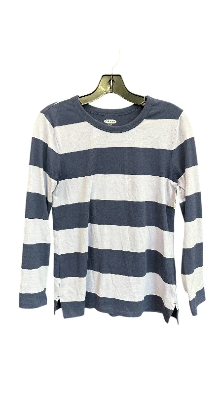 women's tops for cocktail partiesTop Long Sleeve By Old Navy In Striped Pattern, Size: M