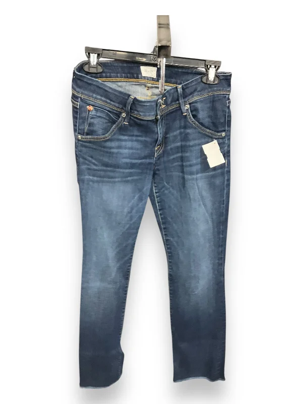 women's denim jeans for a glamorous eveningJeans Boot Cut By Hudson In Blue Denim, Size: 6