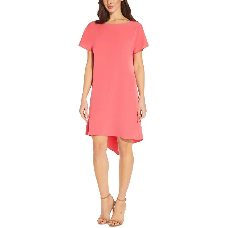 women's affordable dressesAdrianna Papell Womens Hi Low Midi Cocktail and Party Dress