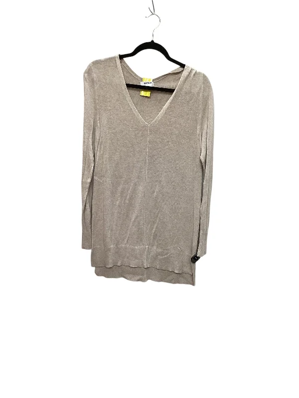 women's tops with unique designsTunic Long Sleeve By Old Navy In Beige, Size: L