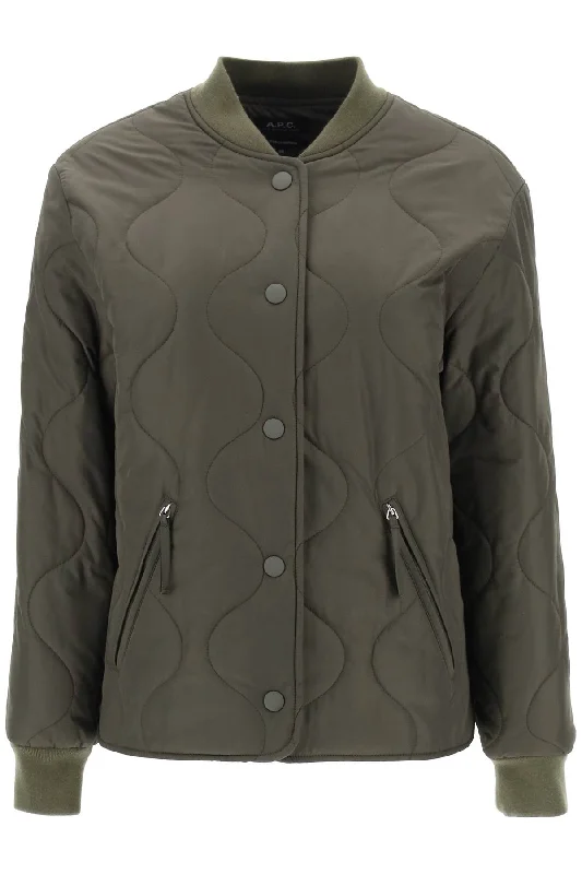 women's coats for those who believe in investing in quality fashionA.P.C. Women's Quilted Camila