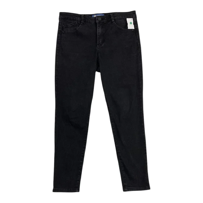 women's denim jeans for a day at the beachJeans Boot Cut By Democracy In Black Denim, Size: 10