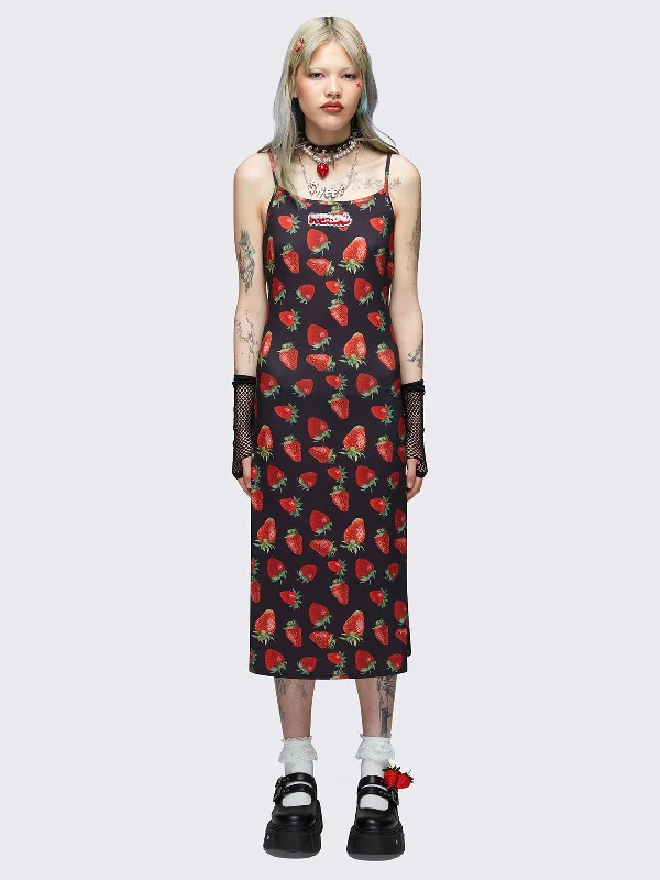 women's mini dressesStrawberry Bomb Maxi Dress