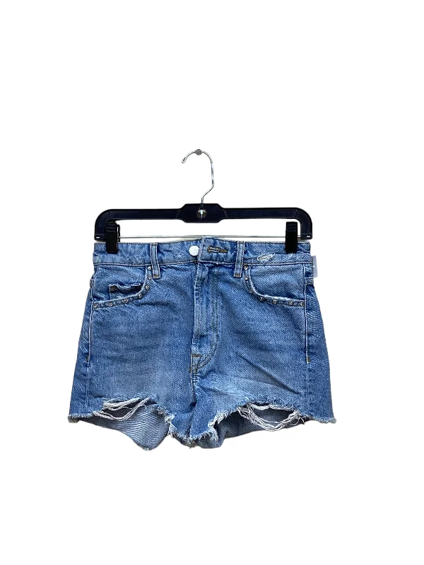 women's satin shortsBlue Denim Shorts Zara, Size 0