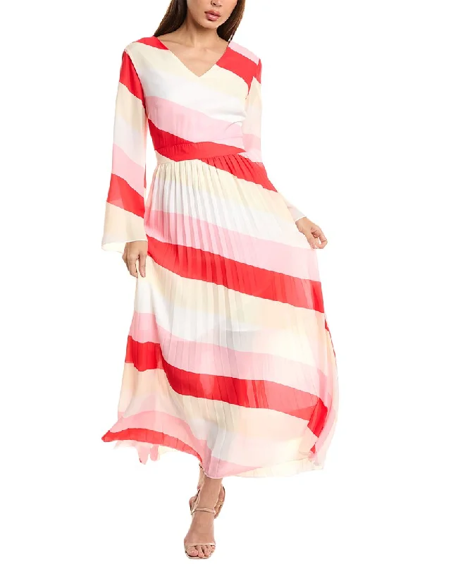 women's bespoke dressesPascale La Mode Colorblock Maxi Dress