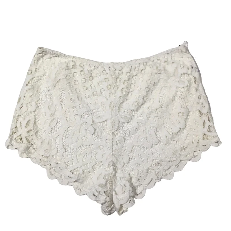 women's high-slung shortsWhite Shorts Free People, Size Xl