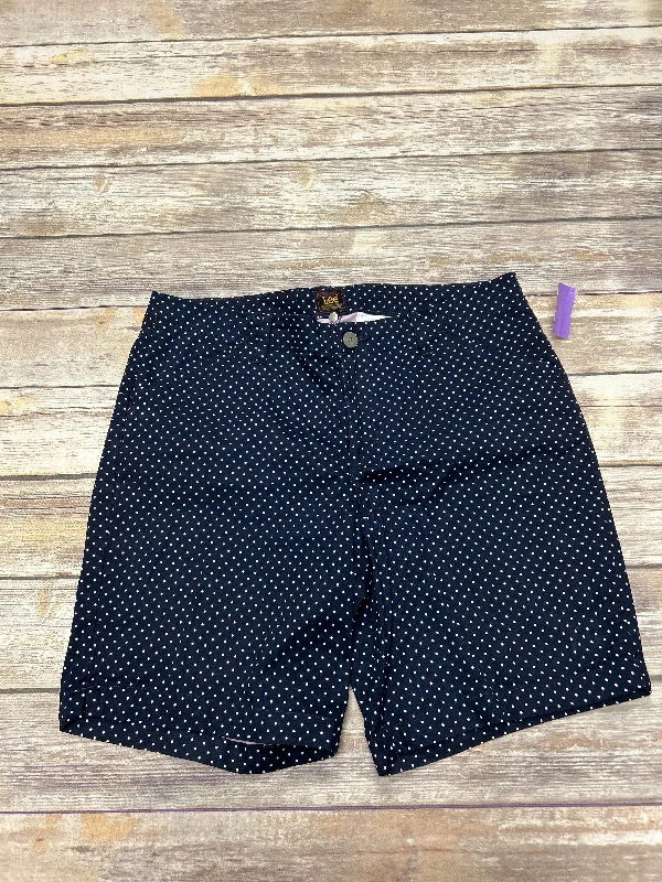 women's chic shortsPolkadot Pattern Shorts Lee, Size 16