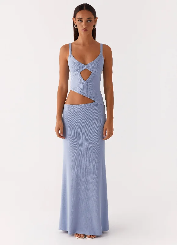 women's petite dressesJocelyn Maxi Dress - Blue