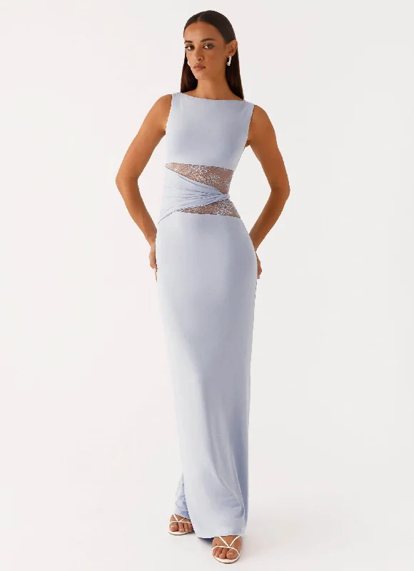 women's club dressesKarma Maxi Dress - Blue