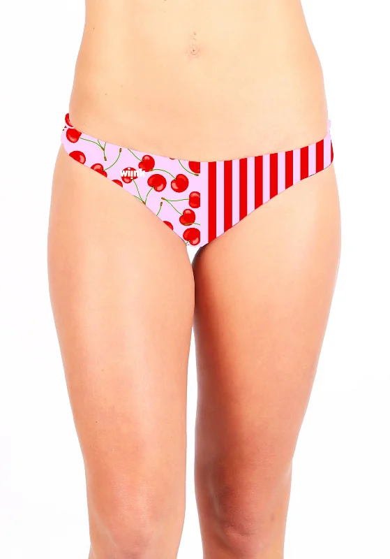 Bandeau Female SwimwearCherry Bottom