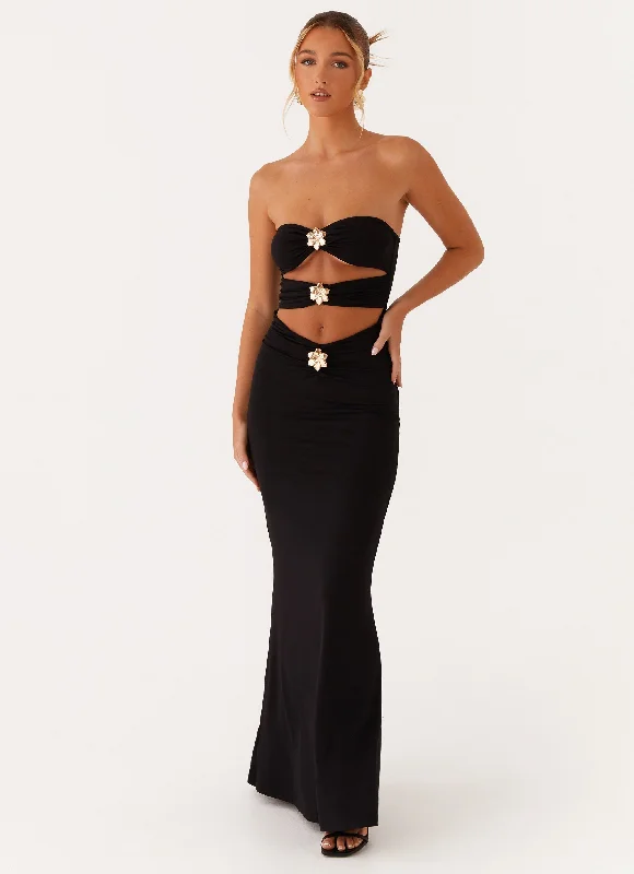 Glamour DressSave Me Maxi Dress - Black