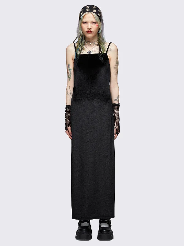 Chic DressElenora Velvet Maxi Dress