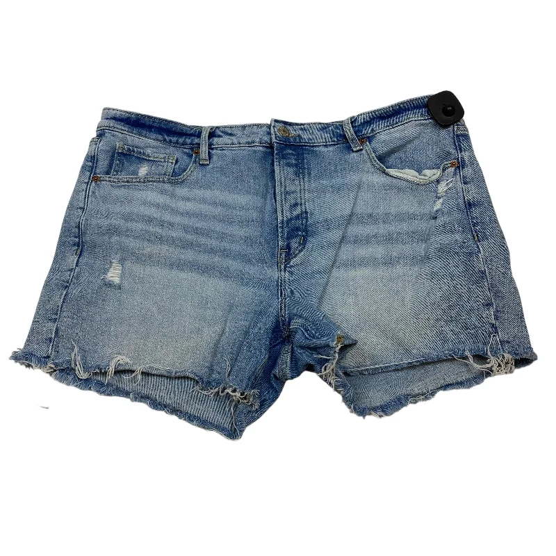 women's formal shortsBlue Denim Shorts Old Navy, Size 18