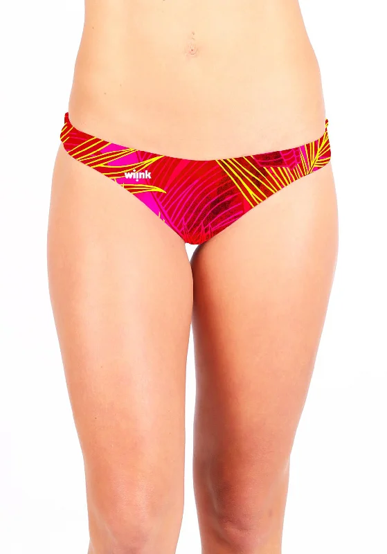 UPF Protection Female SwimwearLeaf Bottom