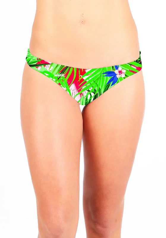 Triangle Bikini FemaleBahamas Green Bottom