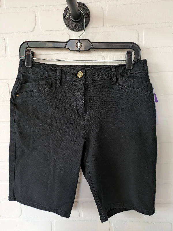 women's zippered shortsBlack Shorts Chicos, Size 4