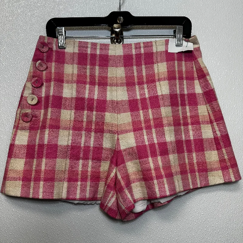 women's corduroy shortsPink Shorts Maeve, Size 6