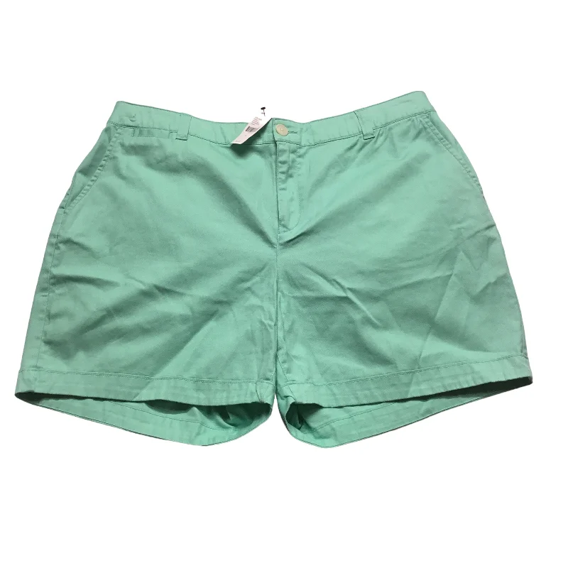 women's short shortsGreen Shorts Lane Bryant, Size 16