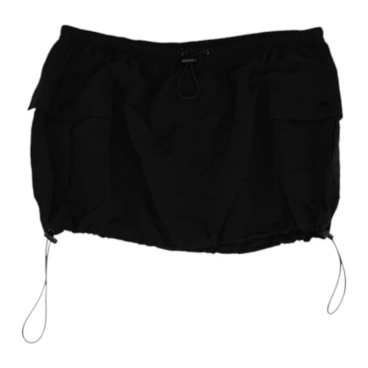 women's luxury lace skirtsBlack Solid Active Skirt