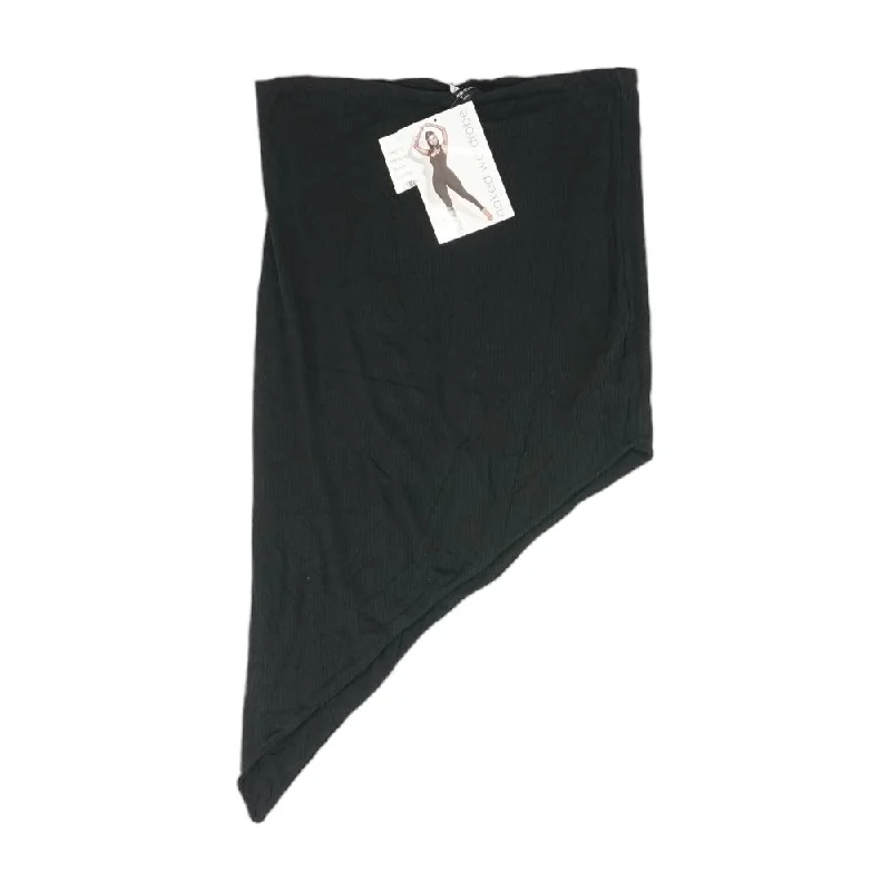 women's wool skirtsBlack Solid Mini Skirt