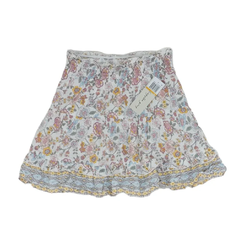 women's cool work skirtsMulti Floral Mini Skirt