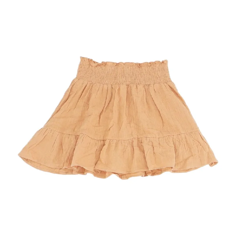 women's formal skirtsPink Solid Mini Skirt