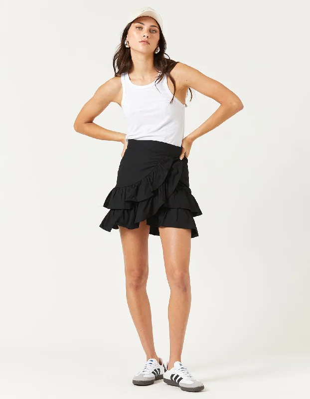 women's breathable cocktail skirtsCharles Skirt - Black