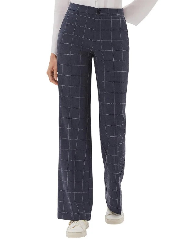 women's retro pantsecru Clean Trouser