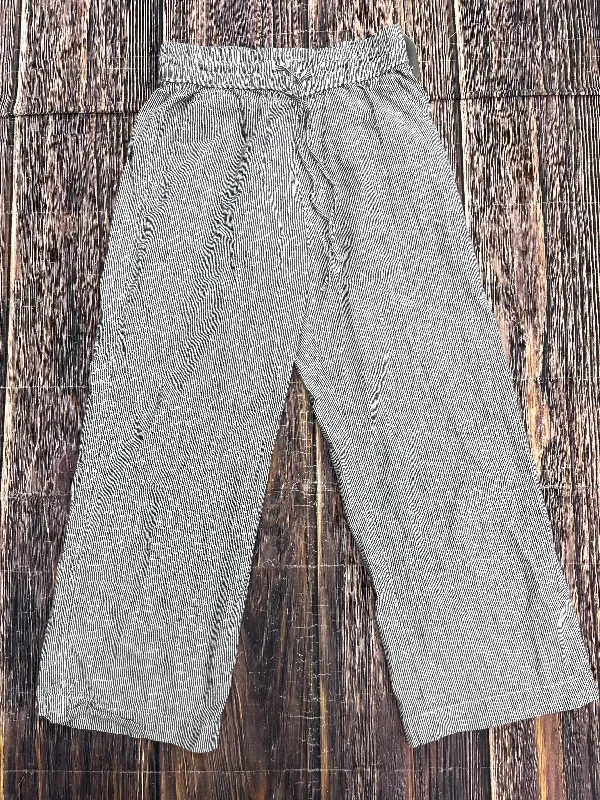 women's luxury pantsGrey Pants Linen Abercrombie And Fitch, Size S