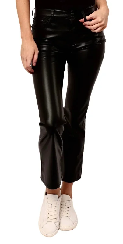 women's drawstring pantsJeanne High Rise Pants In Black