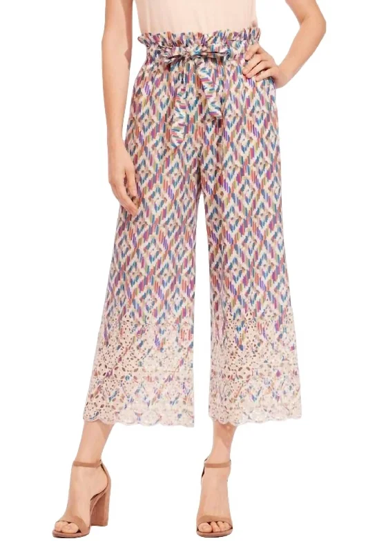 women's elastic waist pantsLucas Pant In Cinque Terre