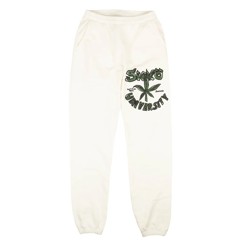 women's embroidered pantsSick� Wayne Sweatpants - White