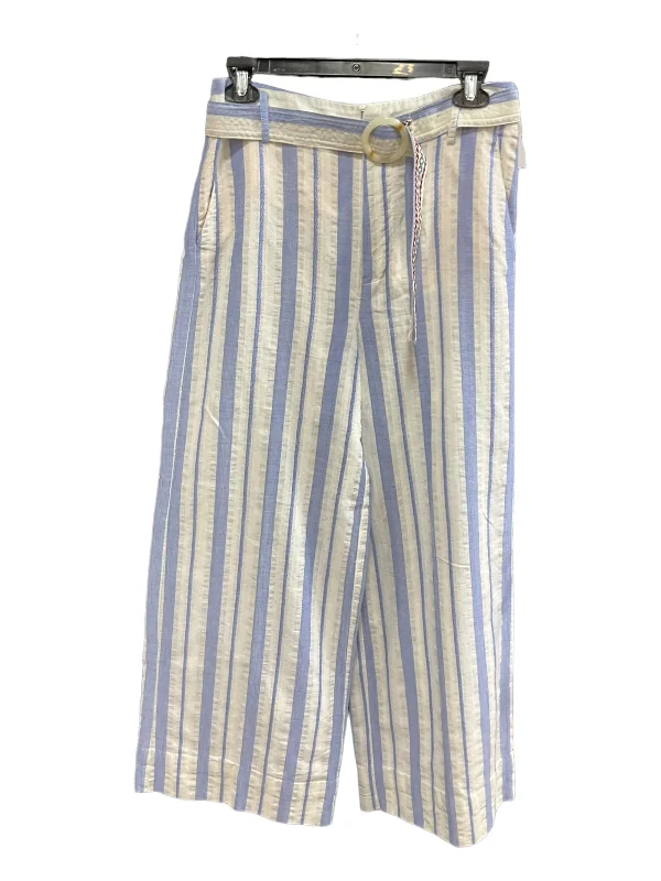 women's sweatpantsStriped Pattern Pants Lounge Anthropologie, Size 4