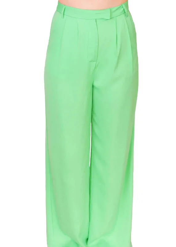 women's designer pantsThe Statement Wide Leg Pants In Melon