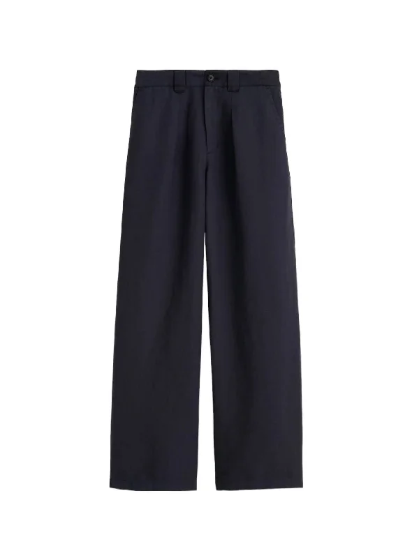 women's winter pantsWomen's Madeline Pleat Twill Trouser In Washed Black