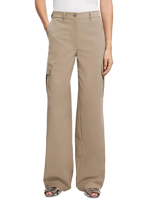 women's workout pantsWomens Oversized Twill Cargo Pants