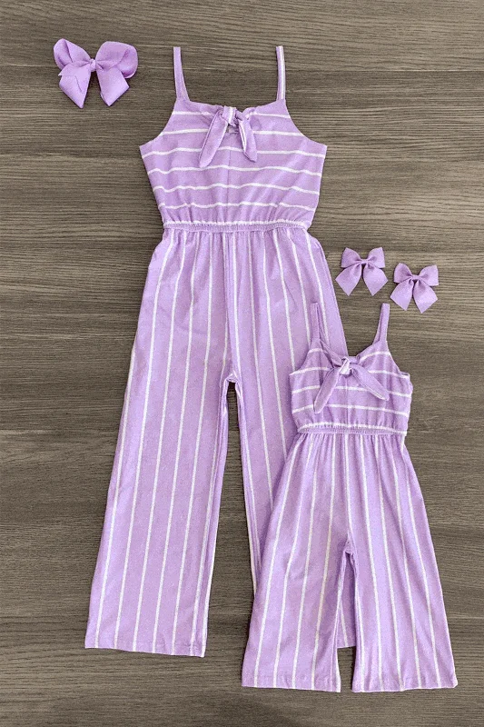 women's jumpsuits for petite womenMom & Me - Stripe Jumpsuit