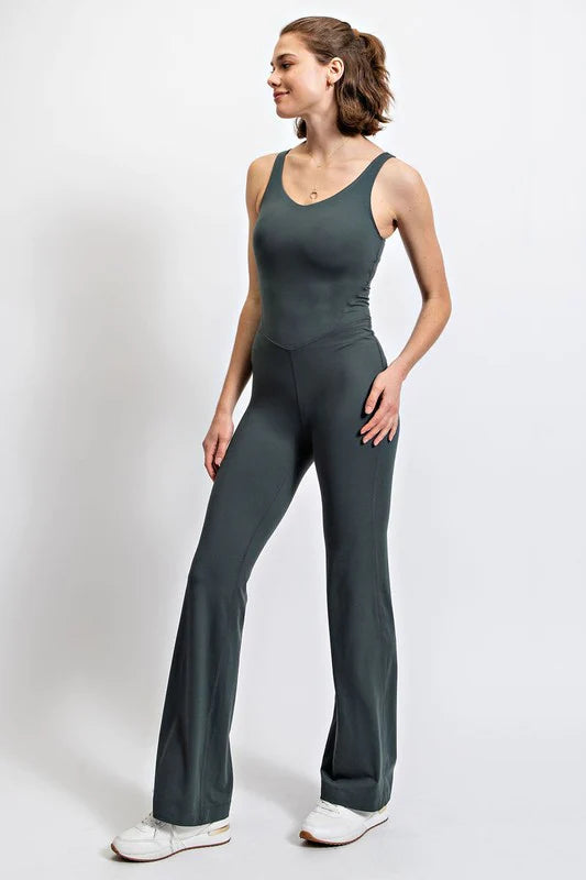 women's jumpsuits for affordable luxuryExtra Sass Spruce Fitted Jumpsuit