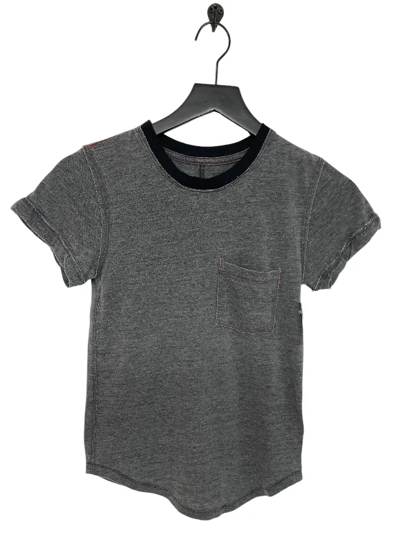 breathable women's tops for summerTop Short Sleeve Basic By We The Free In Grey, Size: Xs