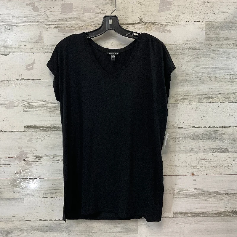 women's tops for those who want to elevate their everyday wear with chic and elegant piecesTop Short Sleeve By Eileen Fisher In Black, Size: Xs