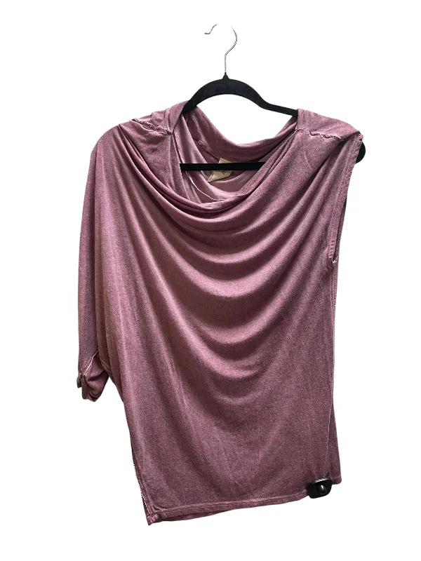 women's tops for glamorous eveningsTop Short Sleeve By We The Free In Pink, Size: Xs